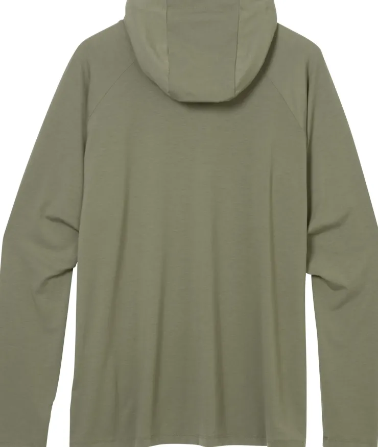 T-Shirts & Baselayers-Rab Mens Rivelin Hoody - Light Khaki