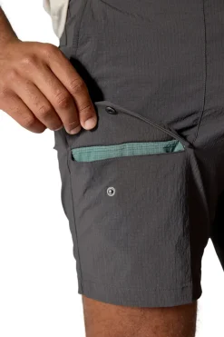 Shorts-Rab Mens Rowtor Shorts - Anthracite