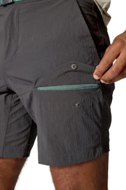 Shorts-Rab Mens Rowtor Shorts - Anthracite