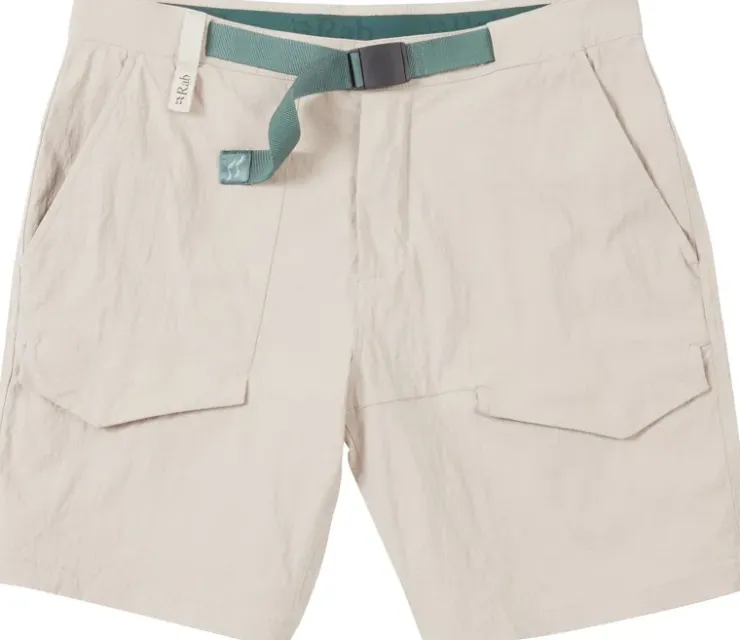 Shorts-Rab Mens Rowtor Shorts - Pebble