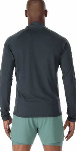 T-Shirts & Baselayers-Rab Mens Sonic LS Zip-T - Beluga