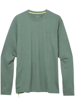 Fleece & Mid Layer-Rab Mens Staden Crew - Sage
