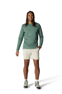 Fleece & Mid Layer-Rab Mens Staden Crew - Sage