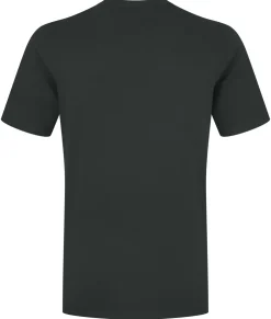 T-Shirts & Baselayers-Rab Mens Stance Logo Tee - Beluga-Pollen
