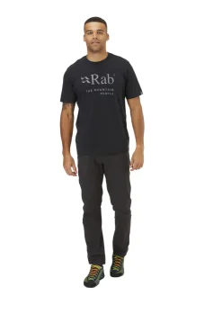 T-Shirts & Baselayers-Rab Mens Stance Mountain Tee - Beluga