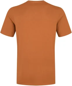 T-Shirts & Baselayers-Rab Mens Stance Tech Sketch Tee - Red Earth