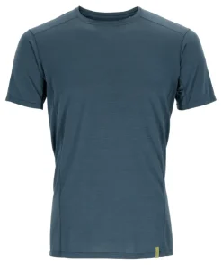 T-Shirts & Baselayers-Rab Mens Syncrino Base Tee - Orion Blue