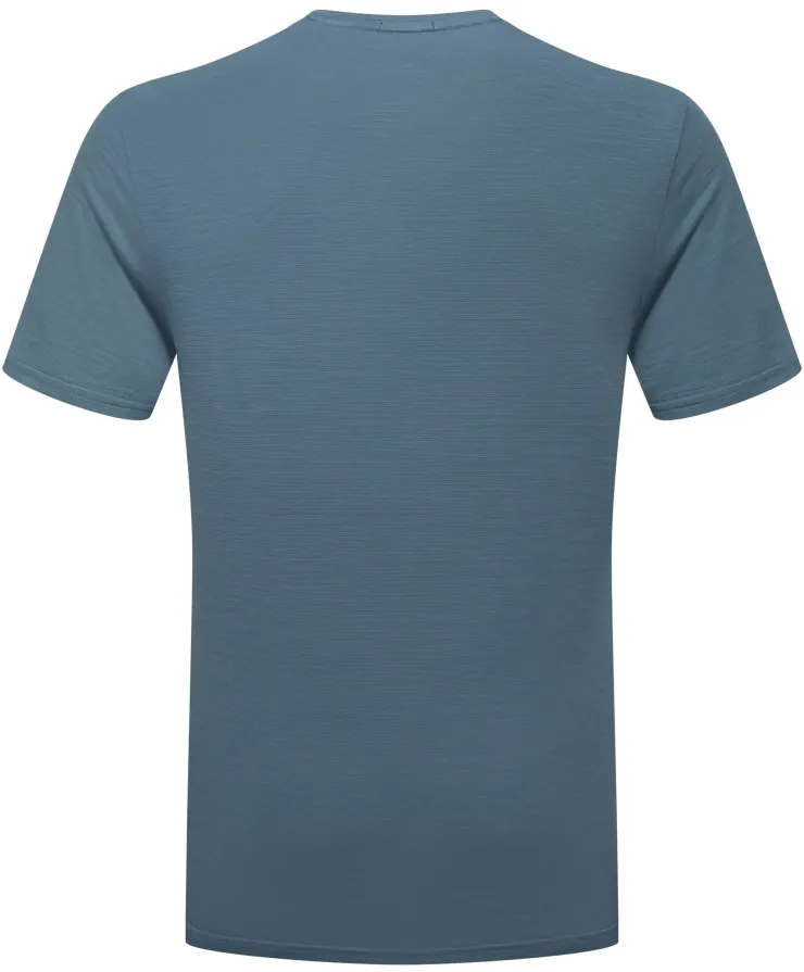 T-Shirts & Baselayers-Rab Mens Syncrino Ridge Tee - Orion Blue