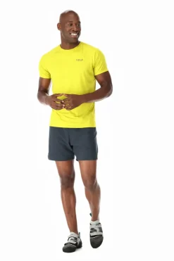 Shorts-Rab Mens Talus Active Shorts - Ebony
