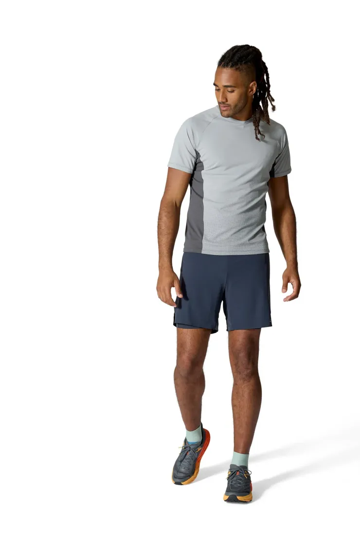 Shorts-Rab Mens Talus 2 in 1 Shorts - Ebony