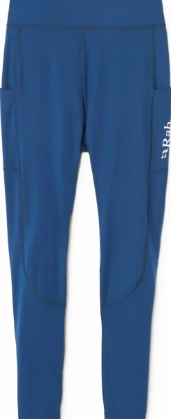 Trousers & Leg Wear-Rab Mens Talus Tights - Tempest Blue