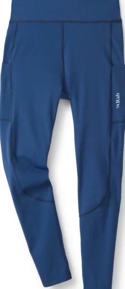 Trousers & Leg Wear-Rab Mens Talus Tights - Tempest Blue
