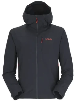 Softshell Jackets-Rab Mens Torque Jacket - Beluga