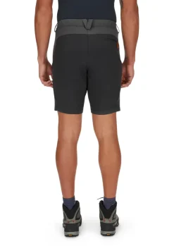 Shorts-Rab Mens Torque Mountain Shorts - Graphene-Anthracite