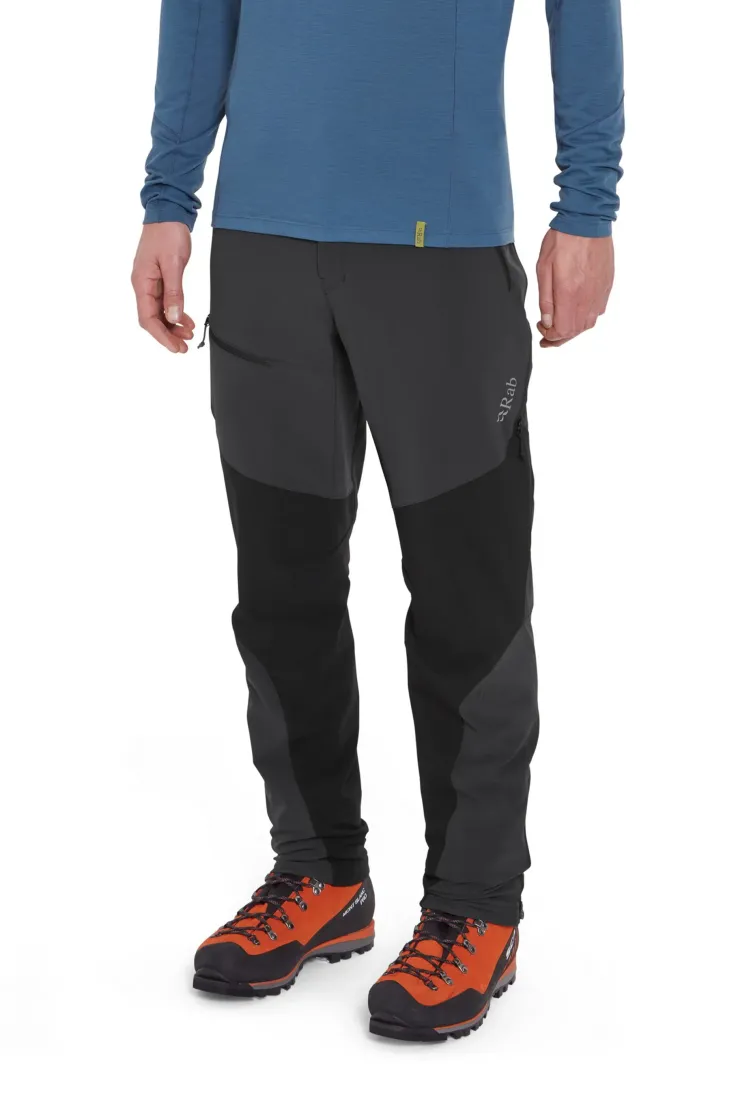 Trousers & Leg Wear-Rab Mens Torque Winter Pants - Black