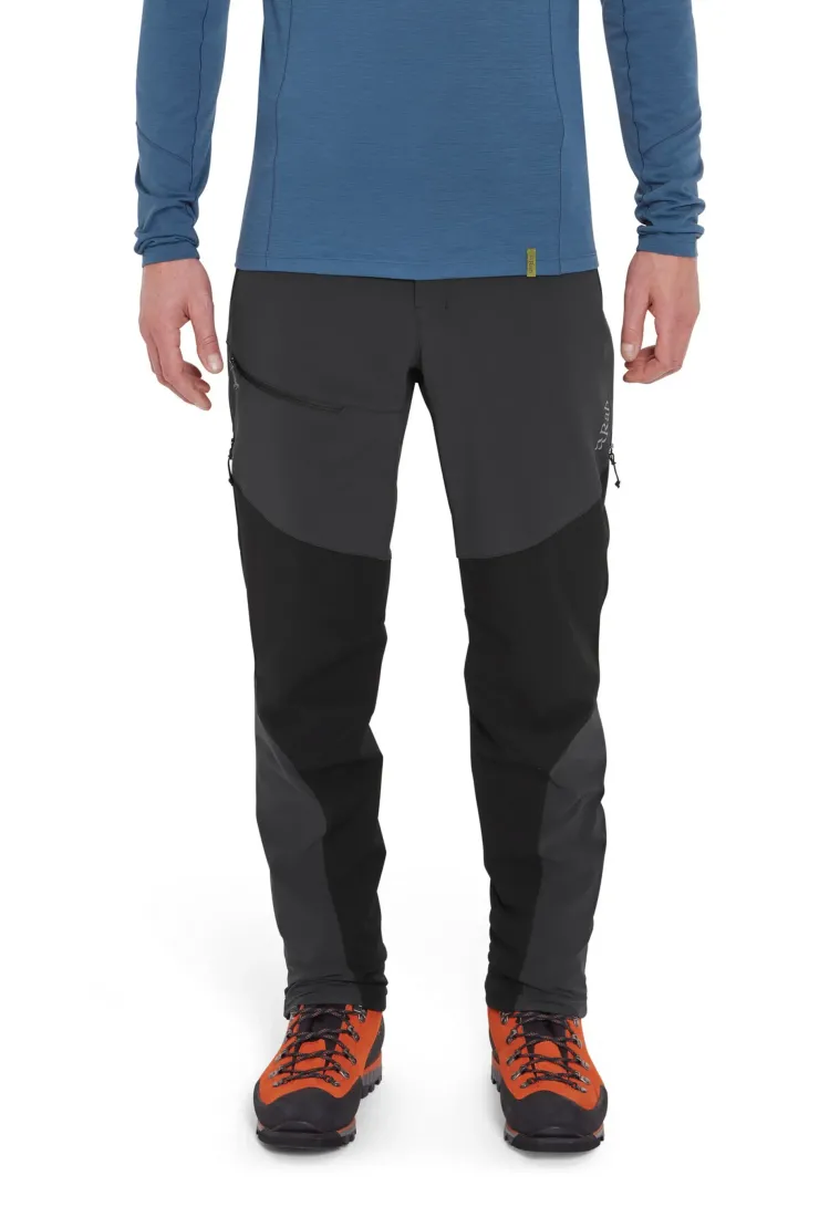 Trousers & Leg Wear-Rab Mens Torque Winter Pants - Black