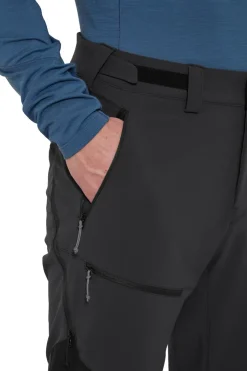Trousers & Leg Wear-Rab Mens Torque Winter Pants - Black