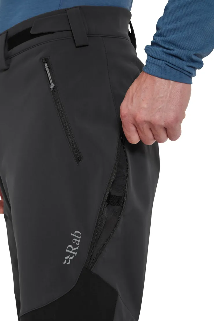 Trousers & Leg Wear-Rab Mens Torque Winter Pants - Black