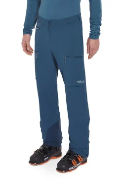 Trousers & Leg Wear-Rab Mens Tour Pants - Tempest Blue