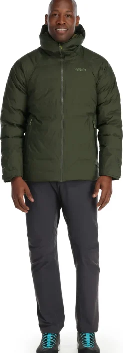 Insulated Jackets-Rab Mens Valiance Jacket - Army