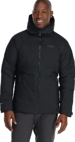 Insulated Jackets-Rab Mens Valiance Jacket - Black