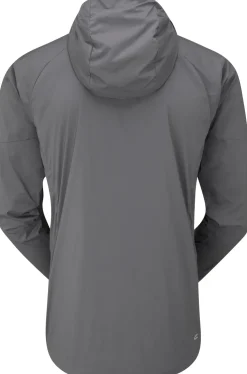 Softshell Jackets-Rab Mens Vapour-Rise Summit Jacket - Graphene
