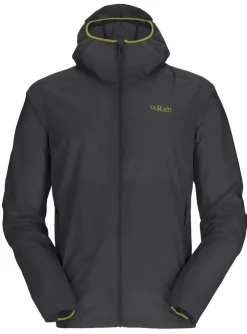 Windshirts-Rab Mens Vital Hoody - Graphene