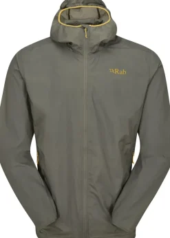 Windshirts-Rab Mens Vital Hoody - Light Khaki
