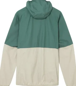Windshirts-Rab Mens Windgather Hoody - Sage-Pebble