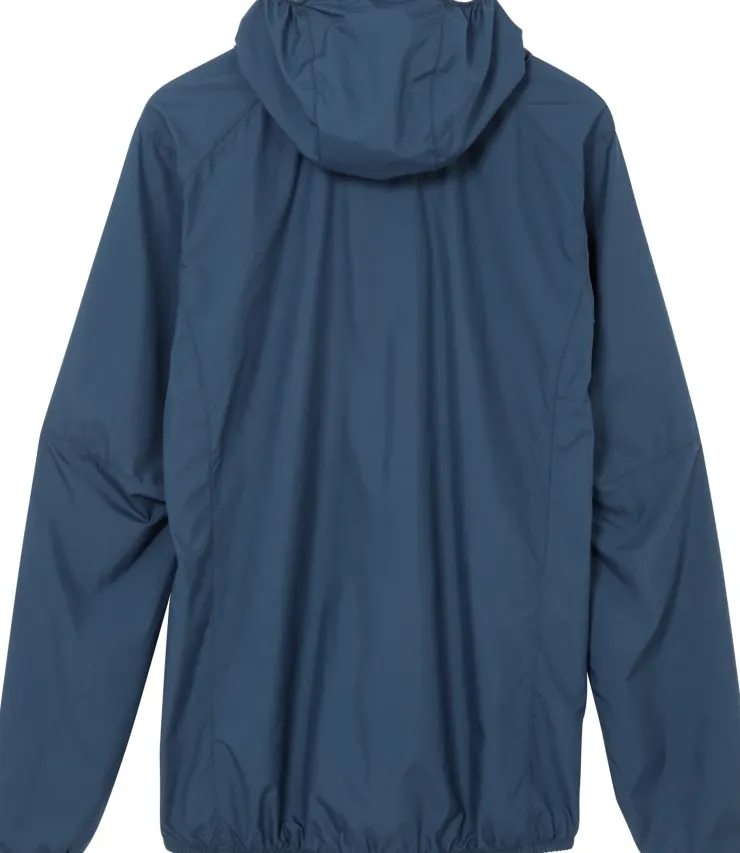 Windshirts-Rab Mens Windgather Hoody - Tempest Blue