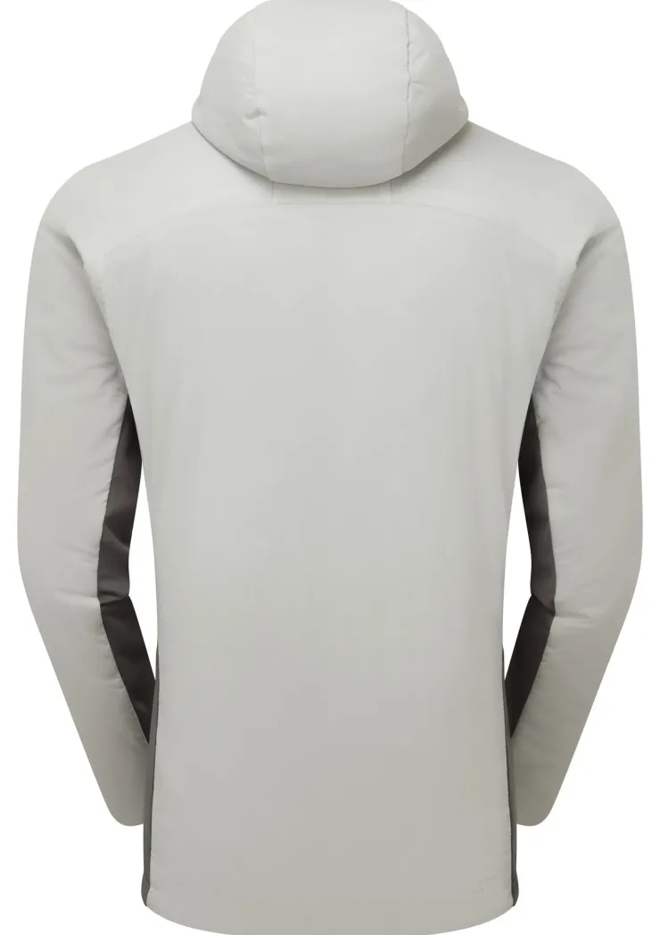 Insulated Jackets-Rab Mens Xenair Alpine Flex Jacket - Light Zinc