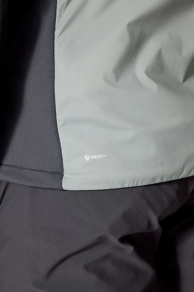 Insulated Jackets-Rab Mens Xenair Alpine Flex Jacket - Light Zinc