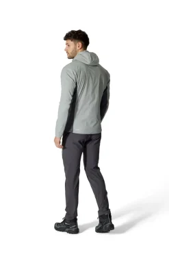 Insulated Jackets-Rab Mens Xenair Alpine Flex Jacket - Light Zinc
