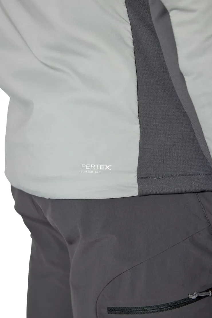 Insulated Jackets-Rab Mens Xenair Alpine Flex Jacket - Light Zinc
