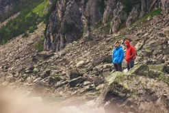 Insulated Jackets-Rab Mens Xenair Alpine Flex Jacket - Tuscan Red