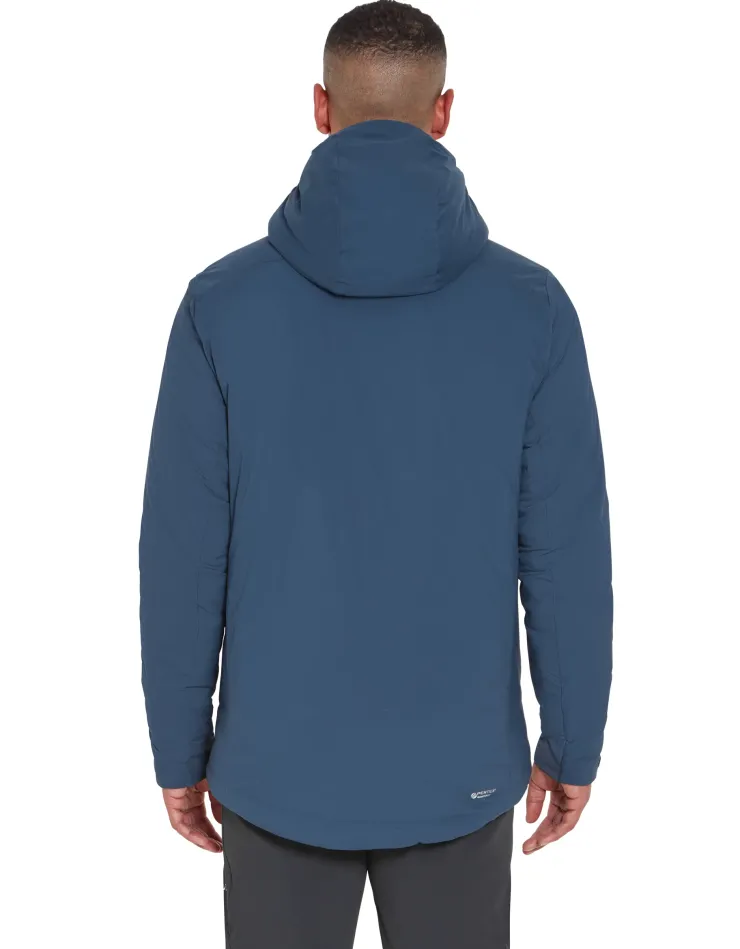 Insulated Jackets-Rab Mens Xenair Alpine Jacket - Tempest Blue