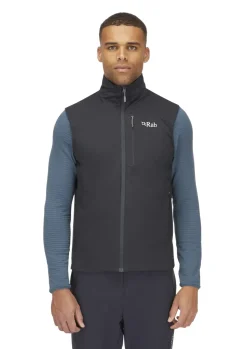 Vests & Gilets-Rab Mens Xenair Vest - Ebony