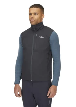 Vests & Gilets-Rab Mens Xenair Vest - Ebony