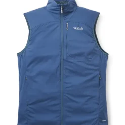 Vests & Gilets-Rab Mens Xenair Vest - Tempest Blue