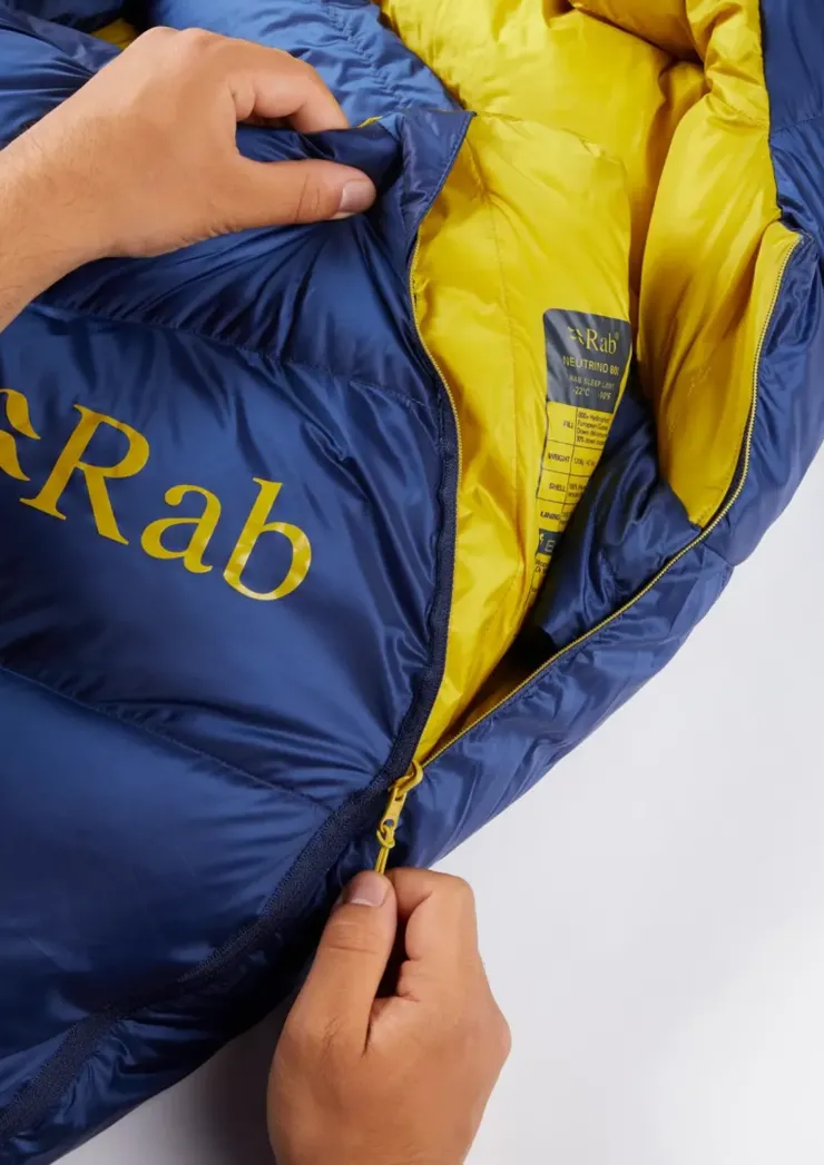 Backpacking & Lightweight Sleeping Bags-Rab Neutrino 800 Sleeping Bag - Left-Zip - Regular