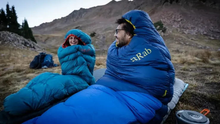 Backpacking & Lightweight Sleeping Bags-Rab Neutrino 600 Sleeping Bag - Right-Zip - Regular