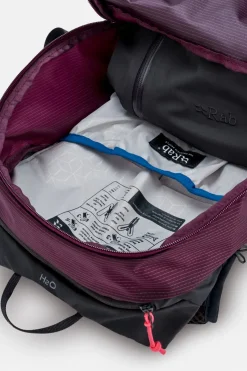 Fast & Light Rucksacks And Vests-Rab Nitron 25 Rucksack - Mulberry