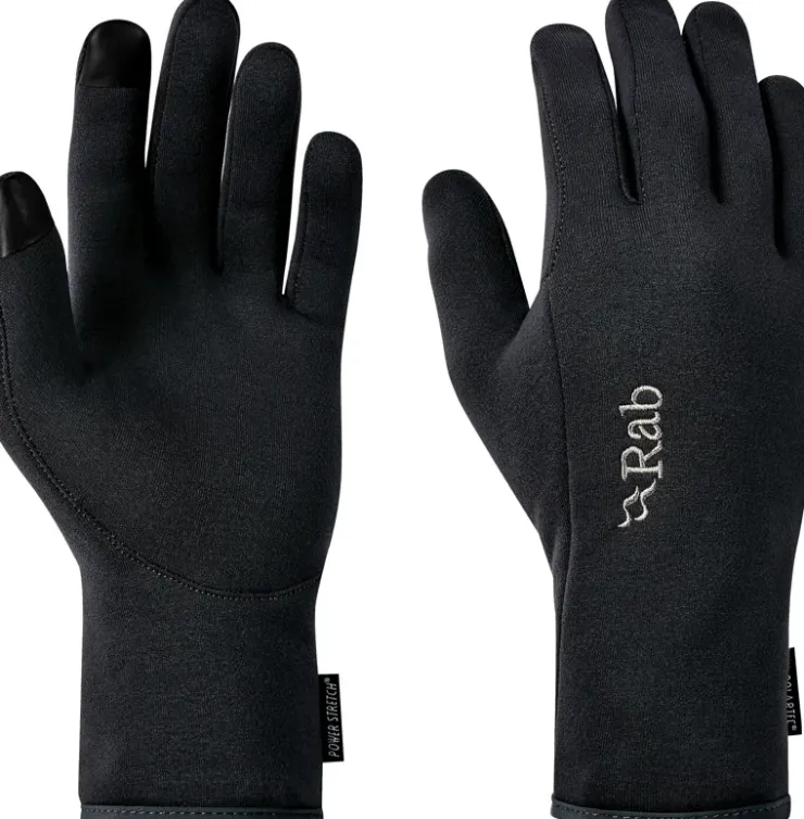 Gloves-Rab Power Stretch Contact Gloves - Black