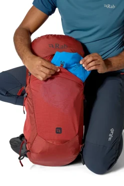 Backpacking Packs-Rab Protium 35 Rucksack - Tuscan Red