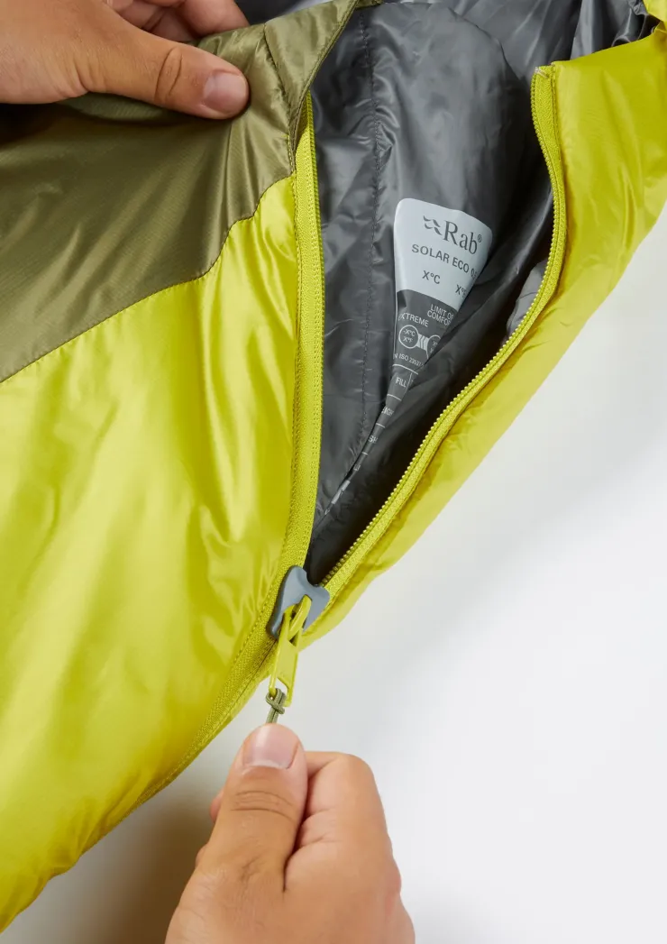 Backpacking & Lightweight Sleeping Bags-Rab Solar Eco 0 Sleeping Bag - Regular