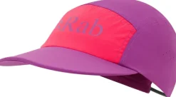 Hats-Rab Talus 5 Panel Cap - Plum-Watermelon