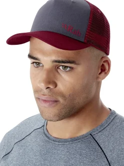 Hats-Rab Trucker Logo Cap - Steel