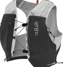 Fast & Light Rucksacks And Vests-Rab Veil 12 Running Vest - Gargoyle-Graphene