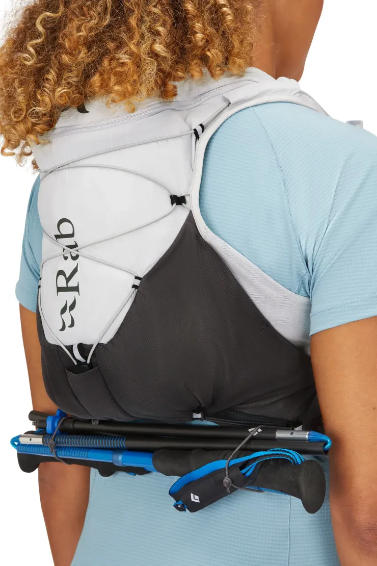 Fast & Light Rucksacks And Vests-Rab Veil 12 Running Vest - Gargoyle-Graphene