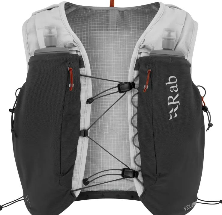 Fast & Light Rucksacks And Vests-Rab Veil 12 Running Vest - Gargoyle-Graphene